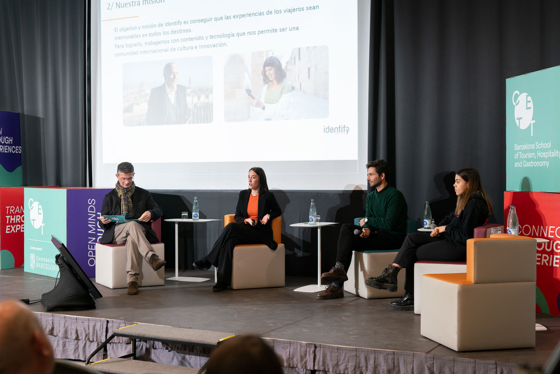 Photography from: Estimular la iniciativa emprenedora de l'alumnat de turisme, gastronomia i hoteleria, l’objectiu inicial de la Jornada d’Emprenedoria del CETT. | CETT